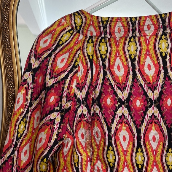Tory Burch printed silk tunic - Picture 4 of 4
